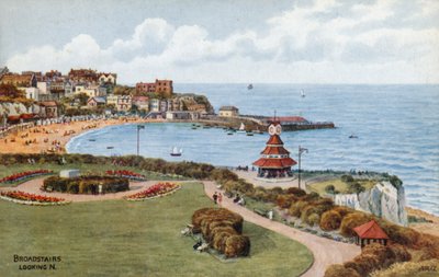 Broadstairs, vue vers le nord - Alfred Robert Quinton